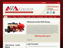 Tablet Screenshot of akagroup.com.au